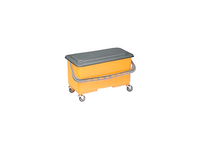 Accuflow Systems C-FB22-Y W-LID Flat Mop Bucket