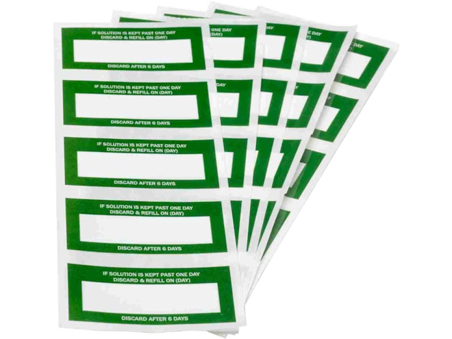 Accuflow Systems KLORESE KL2 Bottle Refill Labels