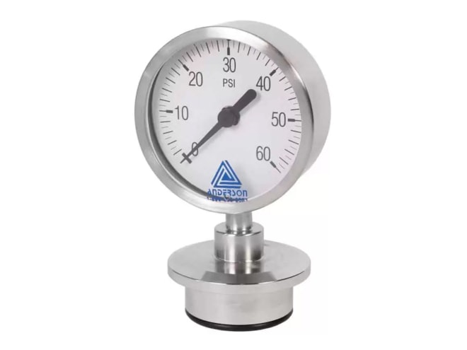 Anderson-Negele EK Mini Sanitary Pressure Gauge