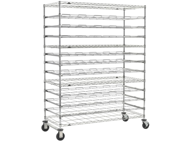 Metro Super Erecta Mobile Agribusiness Stainless Steel Drying Rack ...