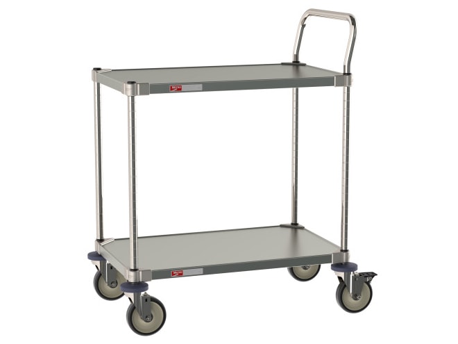 Metro All Stainless Steel Lab and Cleanroom Cart