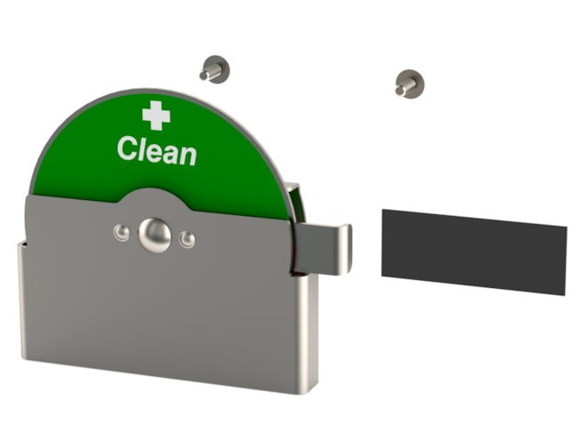 Metro CVBIO-RF CaseVue Biohazard Indicator Wheel Retrofit Kit ...