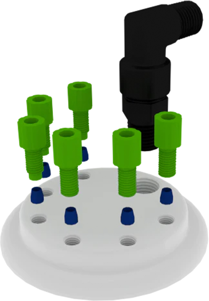 Foxx Life Sciences EZwaste UN/DOT 51S VersaCap Assembly