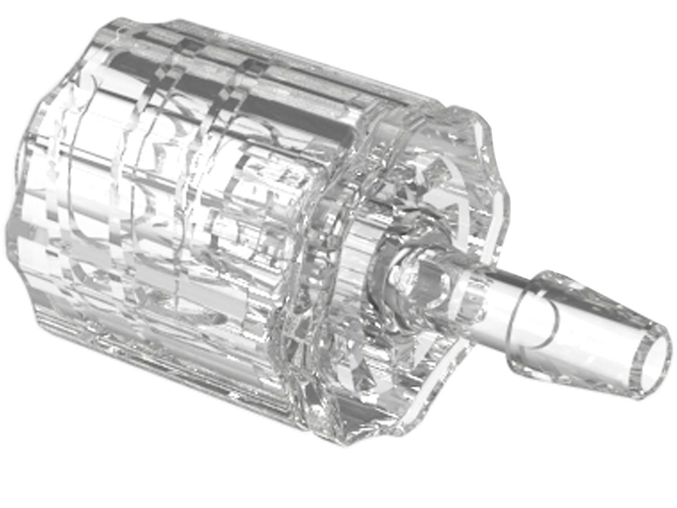 Eldon James Male Luer Lock and Nut Assembly