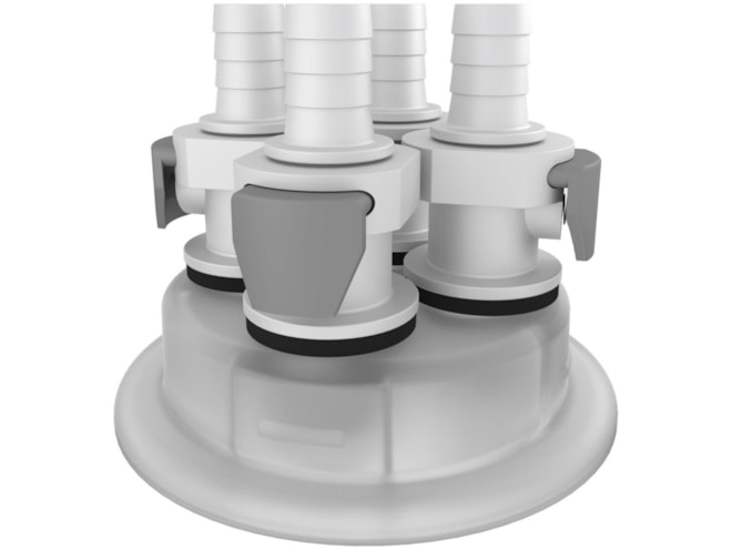 Foxx Life Sciences 83B VersaCap Hose Barb Adapter with Quick Connect