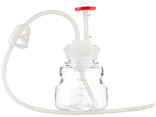 Foxx Life Sciences EZBio Pure Titanium Round Bottle Assembly