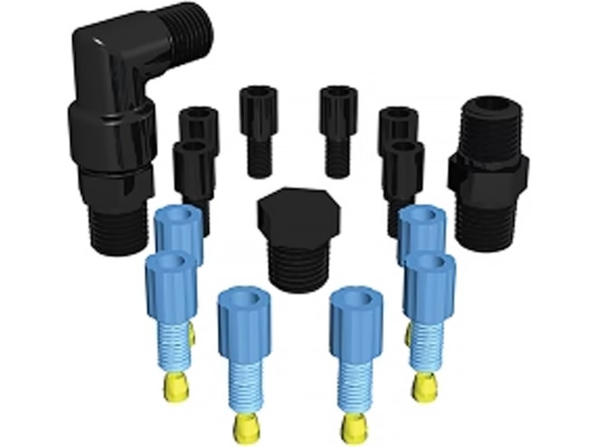 Foxx Life Sciences EZwaste 1/8in OD and 1/4in Fittings Kit