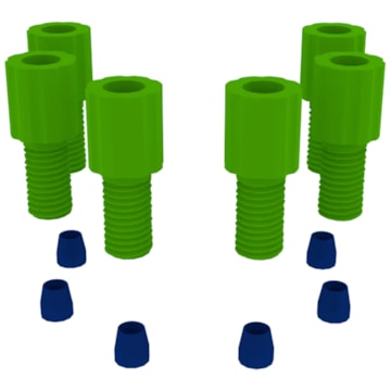 Foxx Life Sciences EZwaste Safety Vent Tube Fittings Pack