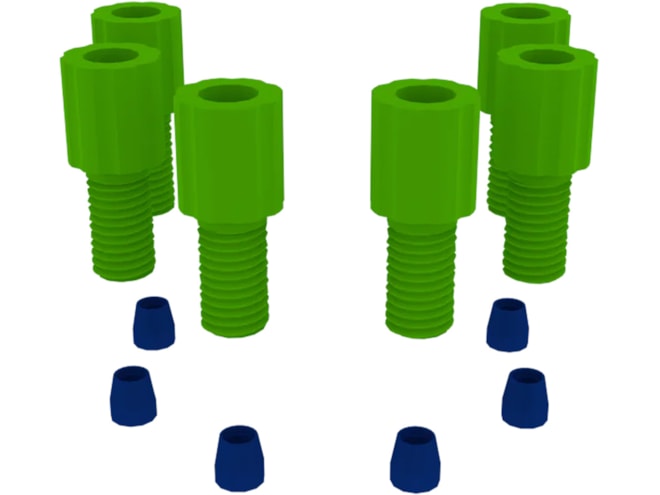 Foxx Life Sciences EZwaste Safety Vent Tube Fittings Pack