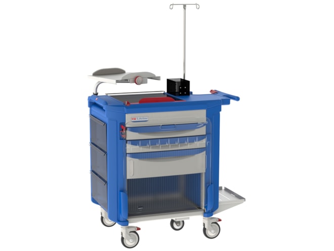 Metro LECCRP8 Lifeline Crash Cart