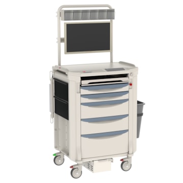Metro FLTEL Flexline Telemedicine Cart