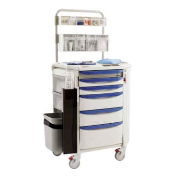 Metro FLWANES1 Flexline Anesthesia Cart with Wireless Touchpad
