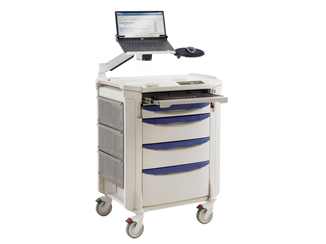 Metro FLXCOM-LT Flexline Computer Ready Cart