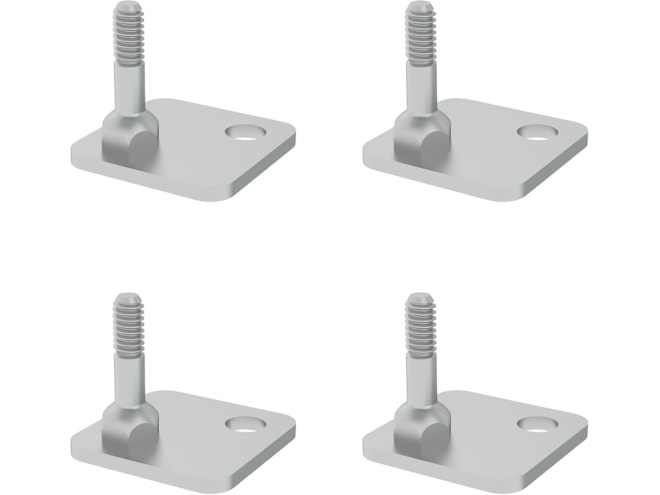 Metro SAFP Threaded Seismic Foot Plate Kit