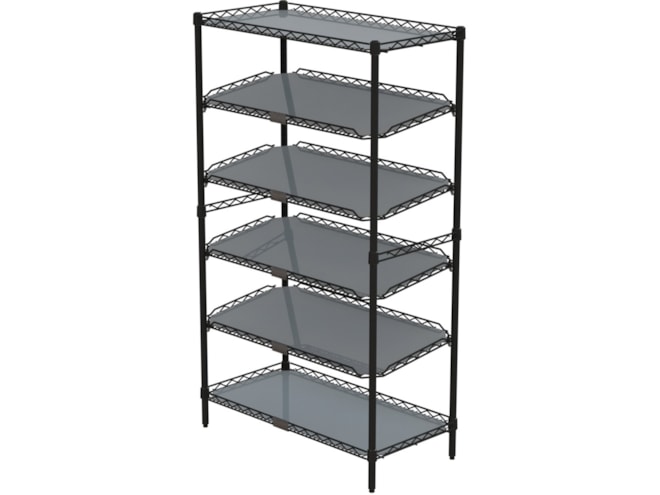 Slant Storage Racks Metro QwikSLOT Slanted Shelving Unit | Shelving | BioPharm World
