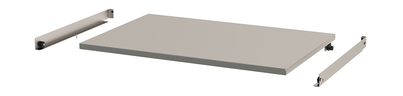 Metro Solid Roller Shelf for CaseVue Surgical Case Cart