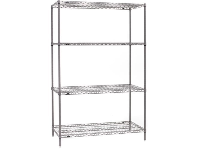 Metro Super Erecta 4-Shelf Starter Unit with Gray Epoxy Finish