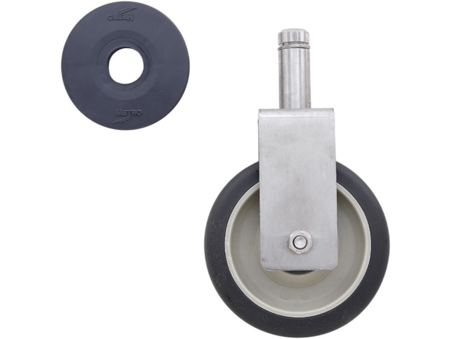 Metro Super Erecta 5in Polyurethane Stem Caster