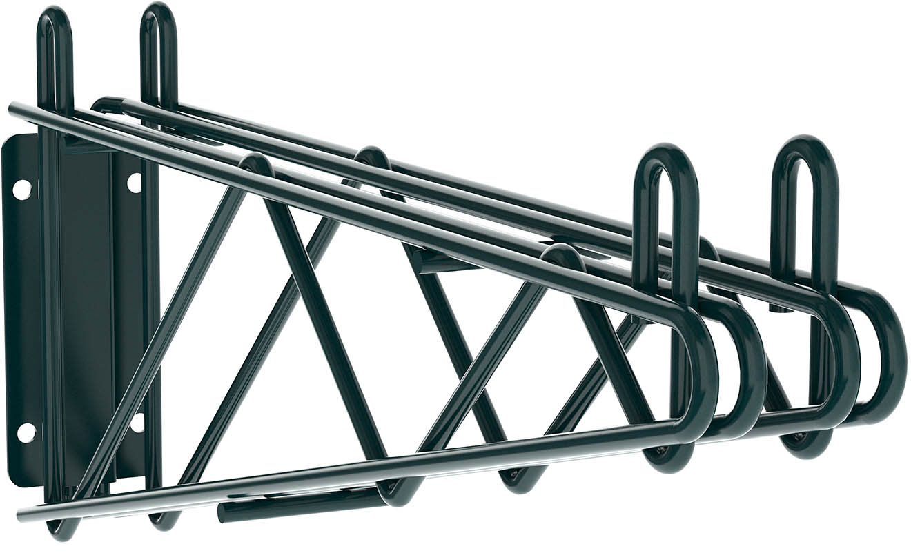 Metro Super Erecta Direct Wall Mount Double Shelf Bracket