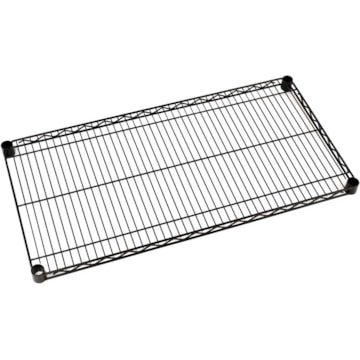 Metro Super Erecta Industrial Wire Shelf with Black Finish