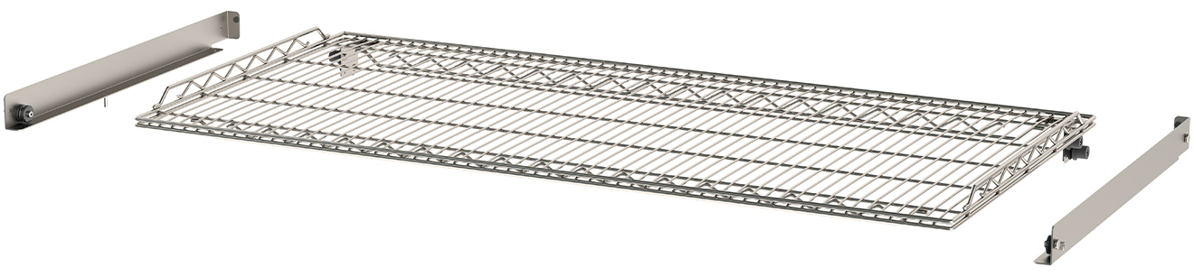 Metro Wire Roller Shelf for CaseVue Surgical Case Cart