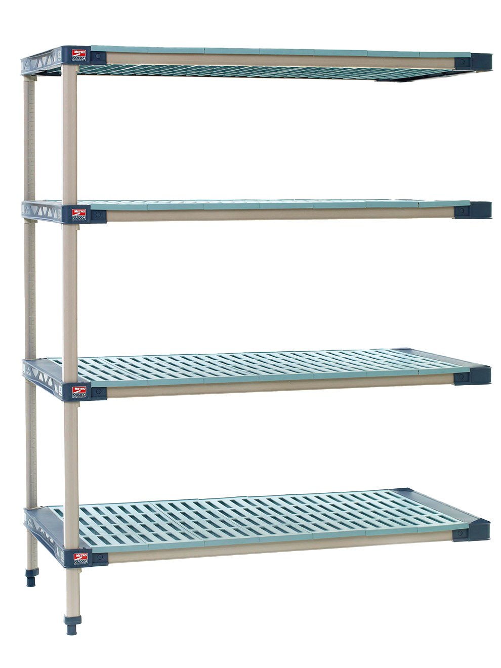 Metro MetroMax 4 Plastic Industrial Shelving Add-On Unit