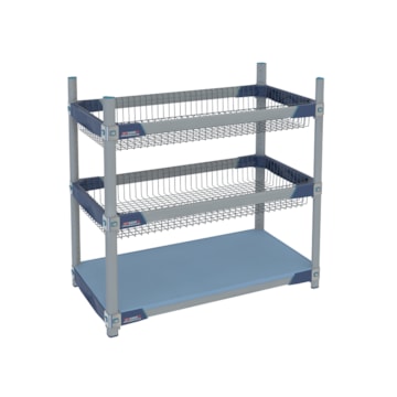 Metro MetroMax i Glassware Basket Cart