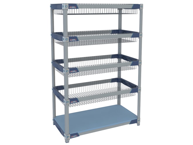 Metro MetroMax i Glassware Basket Cart