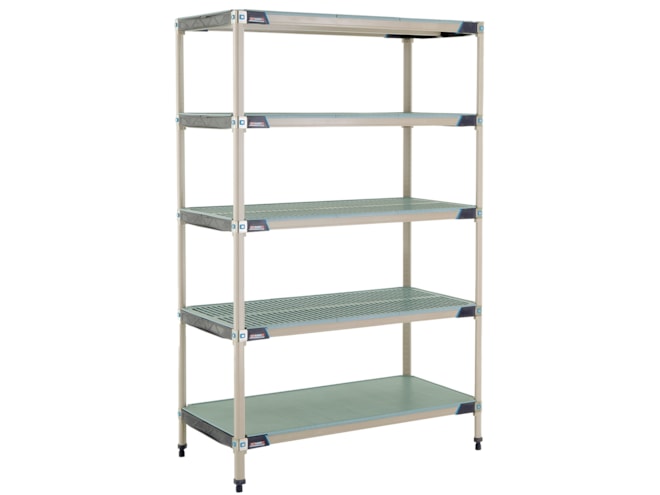 Metro MetroMax i Plastic Industrial 5-Shelf Starter Unit