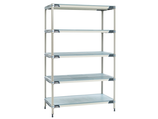 Metro MetroMax i Plastic Industrial 5-Shelf Starter Unit