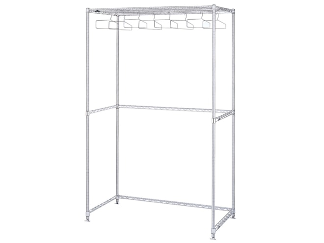 Metro Stainless Steel Upright Garment Rack