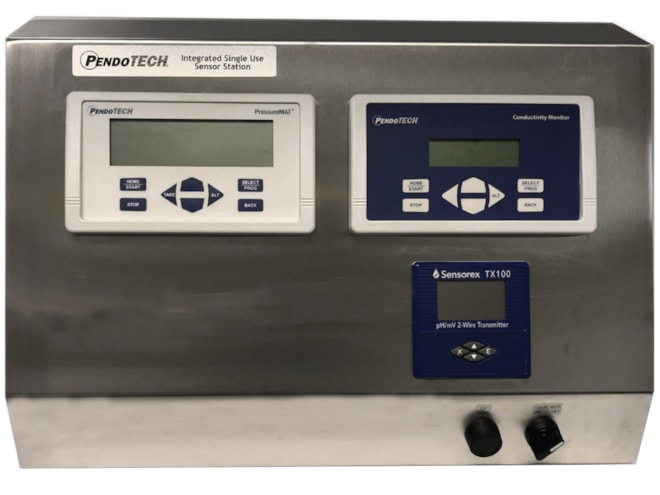 PendoTECH Integrated Single Use Sensor Station | BioPharm World