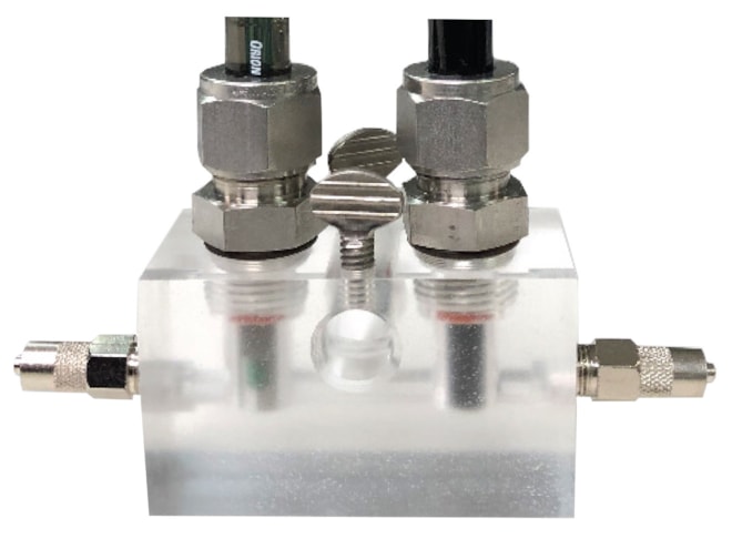 PendoTECH Lab Scale pH and Conductivity Flow Cell