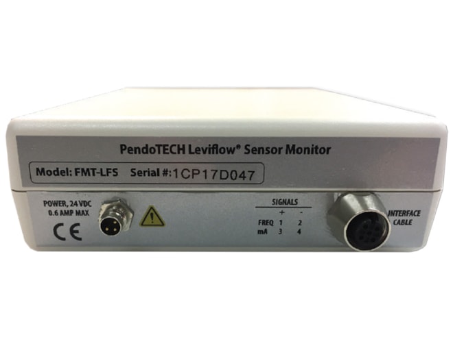 Pando Tech PendoTECH Leviflow Sensor Monitor | Flow Meters | BioPharm World