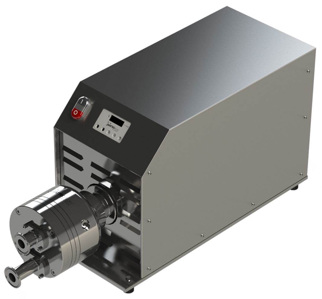 Quattroflow QF2500 Series 4-Piston Diaphragm Pump with Multi-Use Chamber