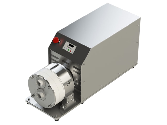 Quattroflow QF4400 Series 4-Piston Diaphragm Pump with Single-Use Chamber