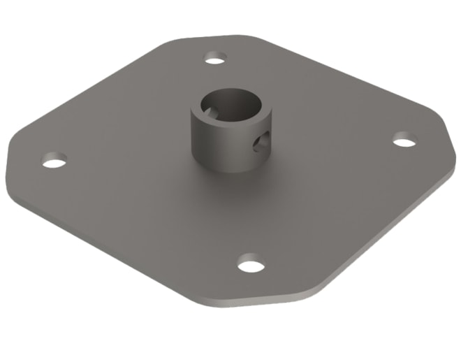 Metro SABP14BR-4PK Seismic Shelving Square Base Plate Kit