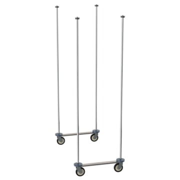 Metro Super Erecta Top-Track Overhead Track Shelving Mobile Unit Kit