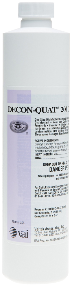 VAI DECON-QUAT 200C Disinfectant