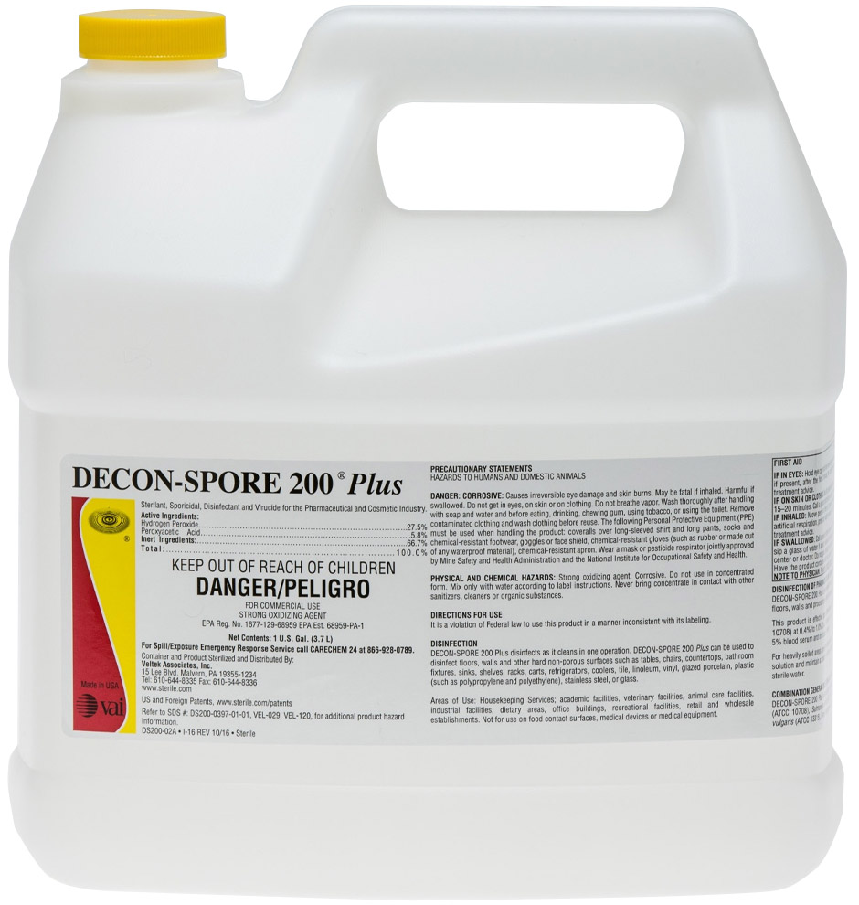 VAI DECON-SPORE 200 Plus Disinfectant