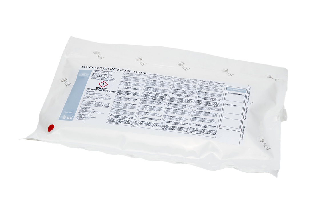 VAI HYPO-CHLOR Sodium Hypochlorite Wipe