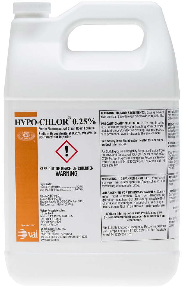 VAI HYPO-CHLOR Cleaning Solution