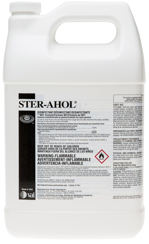 VAI STER-AHOL WFI Formula Disinfectant