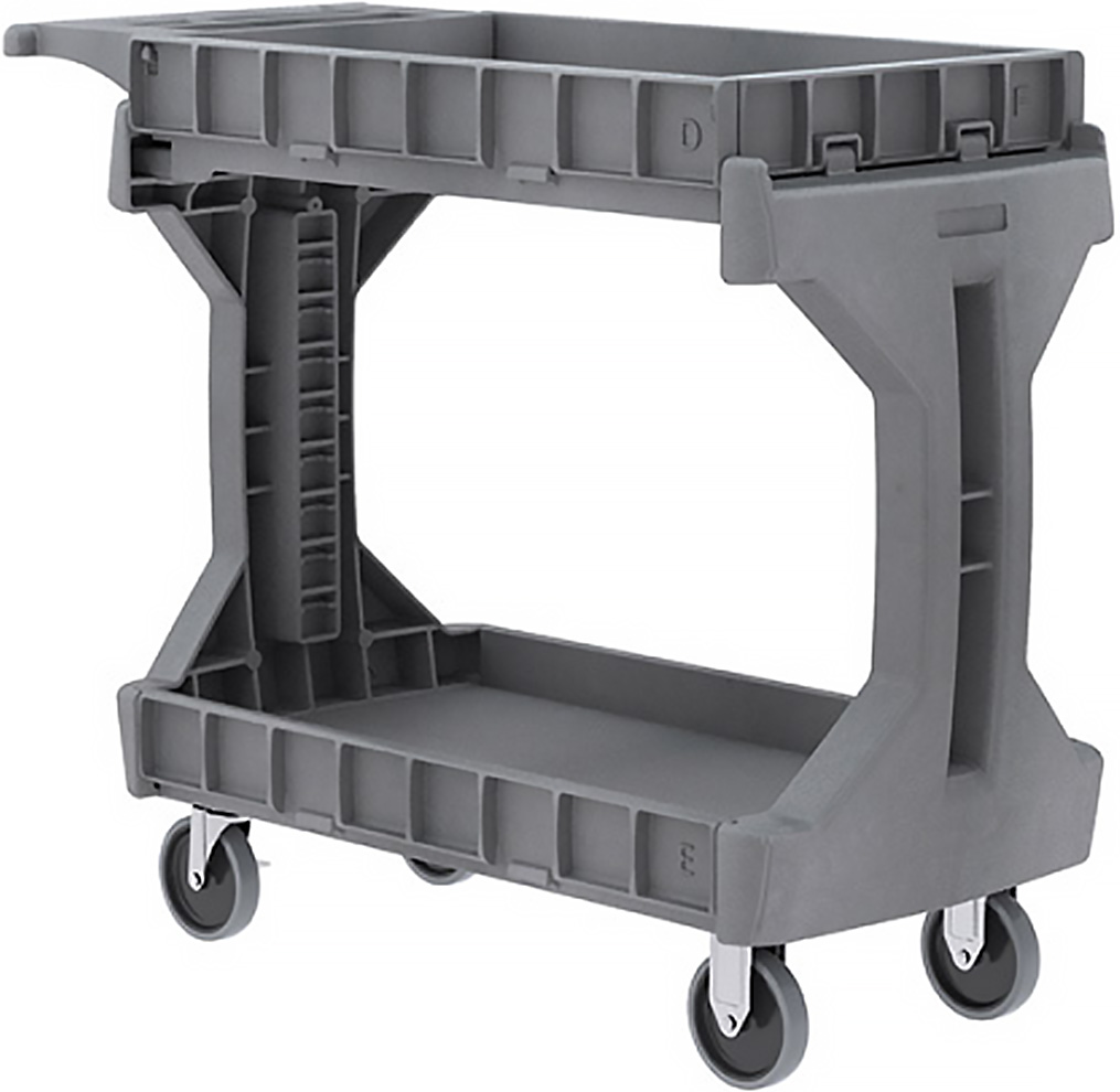 AkroMils ProCart Plastic Utility Cart Carts and Shelving BioPharm