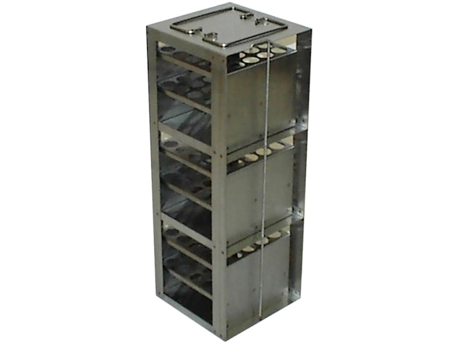BioPharm World Vertical Tube Freezer Rack | Freezer Racks | BioPharm World