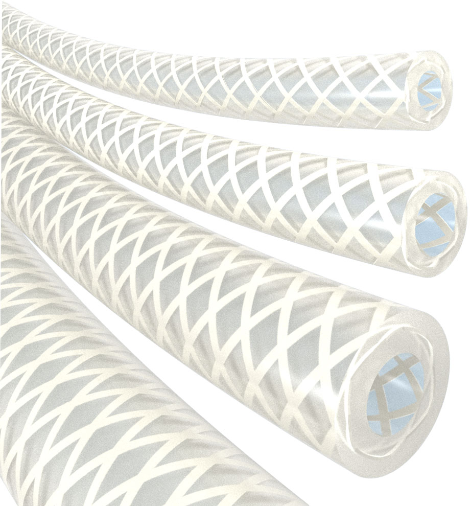 Eldon James Braid Reinforced Flexelene 135C TPE Tubing