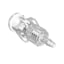 Eldon John Female Luer Panel Mount (in 1/16in CrystalVu)