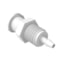 Eldon John Female Luer Panel Mount (in 1/16in Medical Nylon)