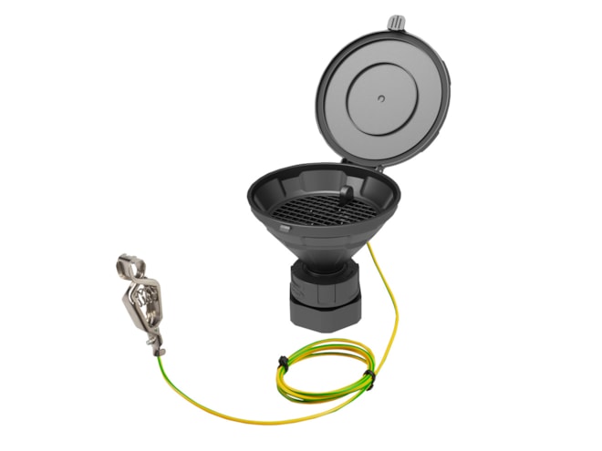 SCAT Lab Safety S65 MARCO Safety Funnel with Hinged Lid