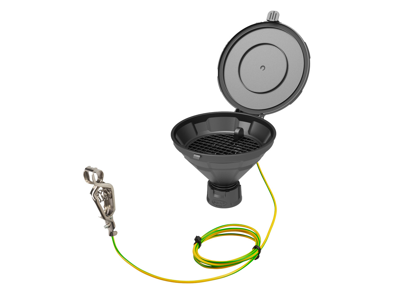 SCAT Lab Safety GL45 MARCO Safety Funnel with Hinged Lid